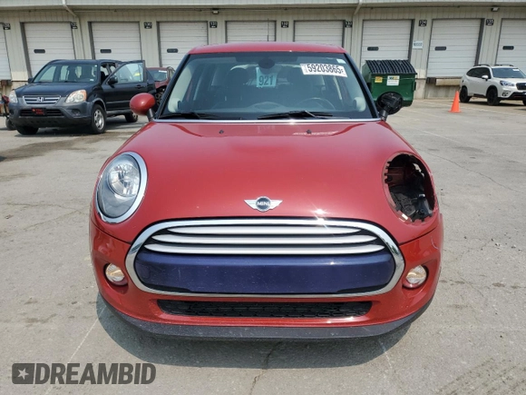 2015 MINI Hardtop 4 Door with VIN WMWXS5C57FT833683, listed as a Copart auction lot 59203865 with 56,226 mi miles and Salvage title. Bid and sale history available at DreamBid. Image 5.