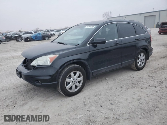 2011 Honda CR-V SE with VIN 5J6RE4H40BL002639, listed as a Copart auction lot 44794765 with 159,410 mi miles and Salvage Title. Bid and sale history available at carsss.com. Image 1.
