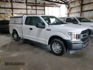 2018 Ford F-150 XL with VIN 1FTEX1CB6JKE81947, listed as a Copart auction lot 49666845 with 160,396 mi miles and Clean Title. Bid and sale history available at carsss.com. Image 4.