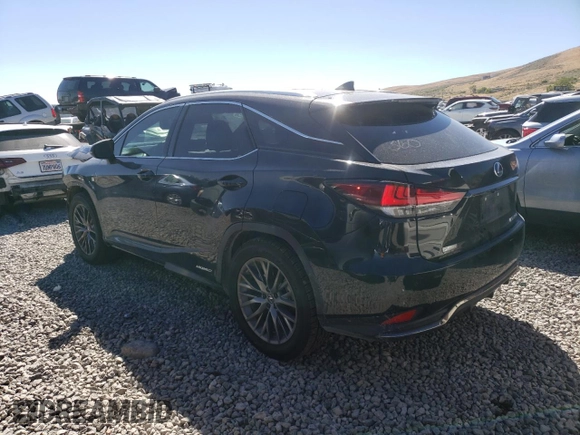 2022 Lexus RX with VIN 2T2YGMDA4NC092750, listed as a Copart auction lot 70693294 with 30,198 mi miles and Salvage Title. Bid and sale history available at carsss.com. Image 2.