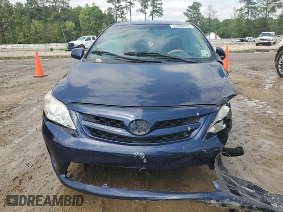 2011 Toyota Corolla L with VIN JTDBU4EE9B9140393, listed as a Copart auction lot 51088335 with 87,078 mi miles and Salvage Title. Bid and sale history available at carsss.com. Image 5.