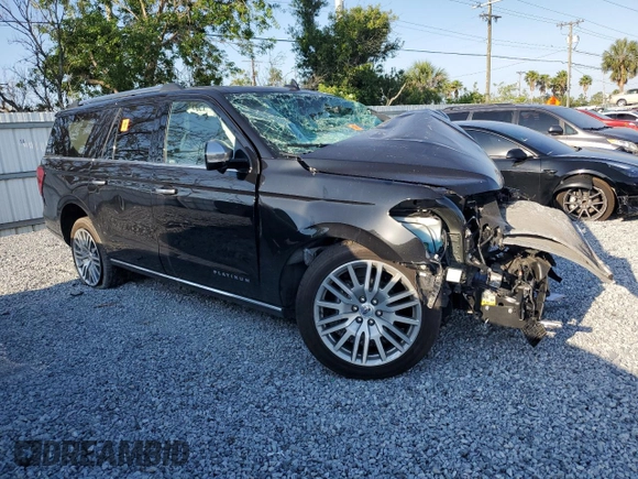 2024 Ford Expedition Max Platinum с VIN 1FMJK1M83REA15995, выставлен на аукционе Copart как лот 51961955 с пробегом Не указан миль и Списание • Salvage title. История ставок и продаж доступна на DreamBid. Изображение 4.