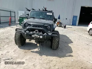 2016 Jeep Wrangler Unlimited Rubicon with VIN 1C4BJWFG8GL192077, listed as a Copart auction lot 58339005 with 62,076 mi miles and Salvage title. Bid and sale history available at DreamBid. Image 15.
