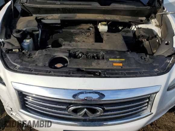 2014 Infiniti QX60 with VIN 5N1AL0MN7EC529772, listed as a Copart auction lot 85780664 with 138,426 mi miles and Salvage Title. Bid and sale history available at carsss.com. Image 13.