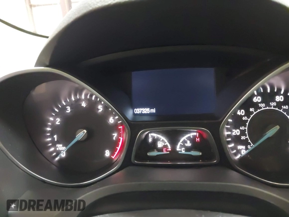 2017 Ford Escape S with VIN 1FMCU0F79HUE73157, listed as a IAAI auction lot 41949341 with 37,325 mi miles. Bid and sale history available at carsss.com. Image 16.