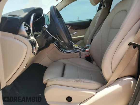 2019 Mercedes-Benz GLC 300 with VIN WDC0G4JB4KV192588, listed as a Copart auction lot 56736075 with 97,261 mi miles and Non repairable. Bid and sale history available at DreamBid. Image 7.