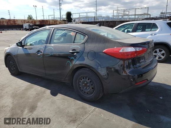 2016 Kia Forte LX with VIN KNAFK4A61G5481434, listed as a Copart auction lot 41694845 with 64,426 mi miles and Salvage Title. Bid and sale history available at carsss.com. Image 2.