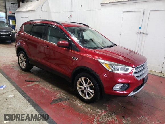 2017 Ford Escape SE with VIN 1FMCU9GD8HUE44757, listed as a Copart auction lot 47301735 with 122,429 mi miles and Clean Title. Bid and sale history available at DreamBid. Image 4.
