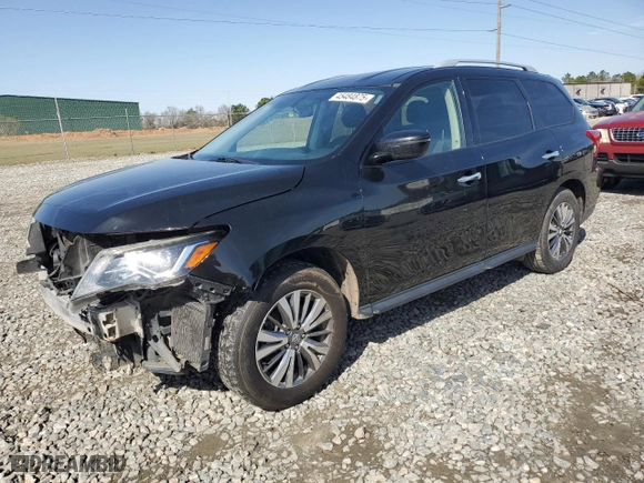 2020 Nissan Pathfinder SV with VIN 5N1DR2BM1LC589562, listed as a Copart auction lot 45484875 with 122,154 mi miles and Salvage Title. Bid and sale history available at carsss.com. Image 1.