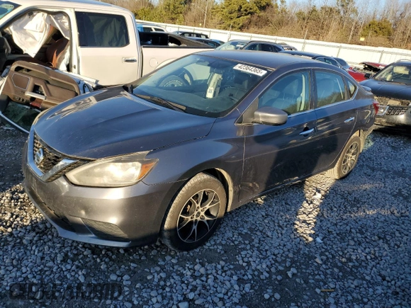 2017 Nissan Sentra SV with VIN 3N1AB7AP9HL661126, listed as a Copart auction lot 42364365 with 149,010 mi miles and Salvage Title. Bid and sale history available at carsss.com. Image 1.