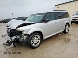 2014 Ford Flex SEL z VIN 2FMGK5C85EBD19046, wystawiony jako Copart lot #55405415 z przebiegiem 105 796 mil mil oraz Szkody całkowita. Historia ofert i sprzedaży dostępna na DreamBid. Obrazek 1.