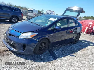 2014 Toyota Prius Four with VIN JTDKN3DU7E0375321, listed as a IAAI auction lot 41743979 with 181,670 mi miles. Bid and sale history available at carsss.com. Image 2.