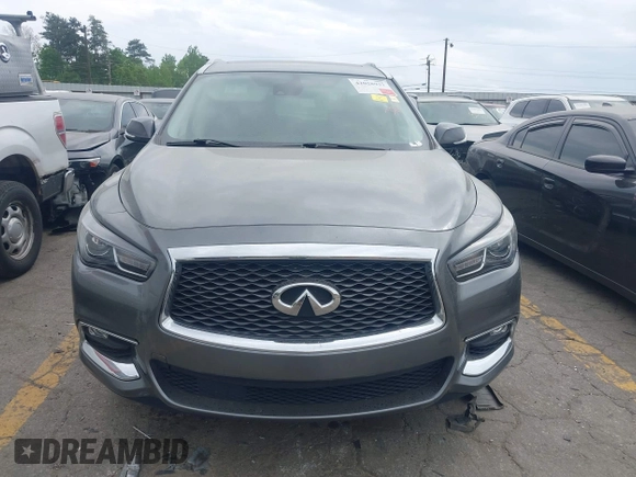 2020 Infiniti QX60 Luxe with VIN 5N1DL0MN9LC538922, listed as a IAAI auction lot 42028937 with 81,169 mi miles and . Bid and sale history available at DreamBid. Image 13.