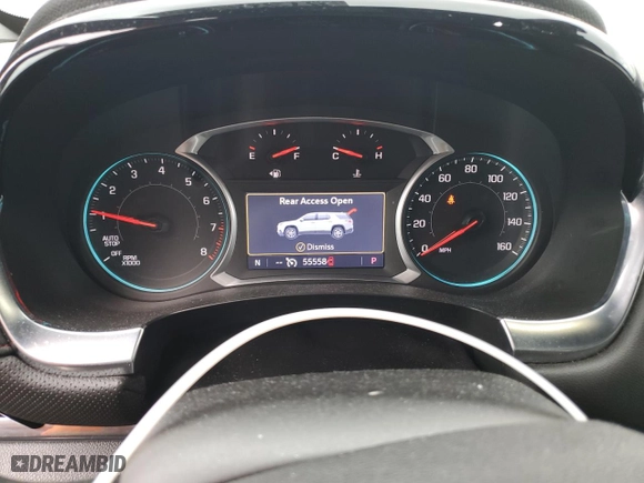 2022 Chevrolet Traverse RS with VIN 1GNERJKW0NJ138763, listed as a Copart auction lot 87324044 with 55,558 mi miles and Salvage Title. Bid and sale history available at carsss.com. Image 9.