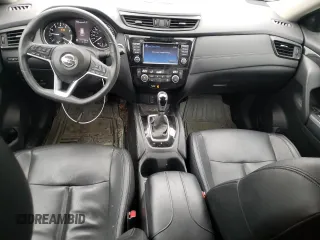 2017 Nissan Rogue S with VIN 5N1AT2MV1HC851274, listed as a Copart auction lot 52857885 with 81,223 mi miles and Salvage Title. Bid and sale history available at carsss.com. Image 8.