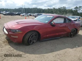 2019 Ford Mustang EcoBoost with VIN 1FA6P8TH0K5173812, listed as a Copart auction lot 57792855 with 84,238 mi miles and Salvage title. Bid and sale history available at DreamBid. Image 1.