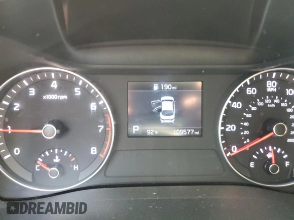 2021 Kia Forte GT-Line with VIN 3KPF34AD0ME280901, listed as a Copart auction lot 59275865 with 109,577 mi miles and Salvage title. Bid and sale history available at DreamBid. Image 9.