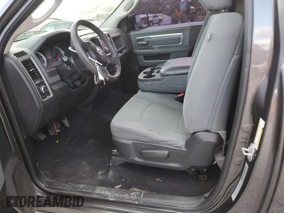 2018 Ram 1500 Express with VIN 3C6JR6AT4JG250464, listed as a Copart auction lot 81504004 with 44,810 mi miles and Salvage title. Bid and sale history available at DreamBid. Image 7.