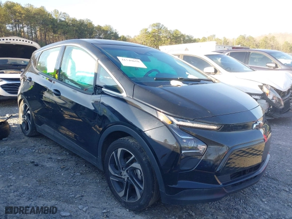 2023 Chevrolet Bolt EV 2LT with VIN 1G1FX6S05P4162790, listed as a IAAI auction lot 41549658 with 54,779 mi miles. Bid and sale history available at carsss.com. Image 13.