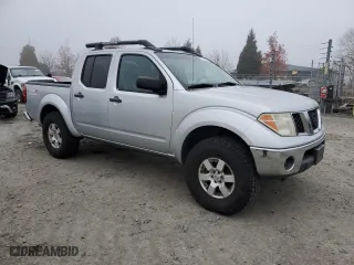 2005 Nissan Frontier 4WD LE with VIN 1N6AD07WX5C423500, listed as a Copart auction lot 81622184 with 175,161 mi miles and Clean Title. Bid and sale history available at carsss.com. Image 4.