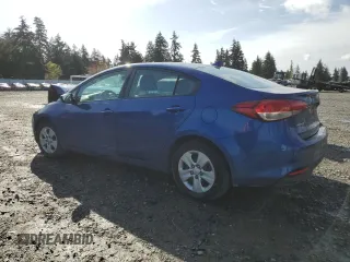 2017 Kia Forte LX with VIN 3KPFK4A78HE128822, listed as a Copart auction lot 52456895 with 0 mi miles and Salvage Title. Bid and sale history available at carsss.com. Image 2.