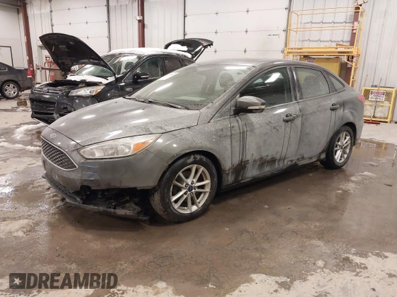 2015 Ford Focus SE with VIN 1FADP3F2XFL342480, listed as a IAAI auction lot 41607487 with 103,530 mi miles. Bid and sale history available at carsss.com. Image 17.