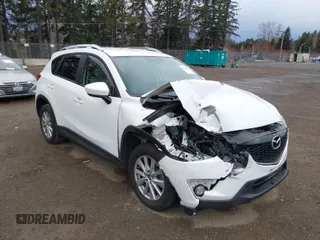 2014 Mazda CX-5 Touring with VIN JM3KE2CY4E0349846, listed as a IAAI auction lot 41778243 with 125,559 mi miles. Bid and sale history available at carsss.com. Image 1.