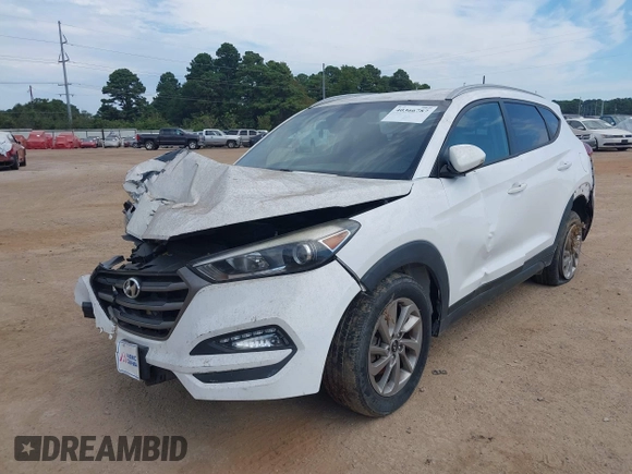 2016 Hyundai Tucson SE z VIN KM8J3CA43GU092864, wystawiony jako IAAI lot #40366787 z przebiegiem 126 462 mil mil oraz . Historia ofert i sprzedaży dostępna na DreamBid. Obrazek 2.