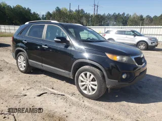 2011 Kia Sorento EX with VIN 5XYKU3A11BG119498, listed as a Copart auction lot 53021245 with 144,844 mi miles and Salvage Title. Bid and sale history available at carsss.com. Image 4.