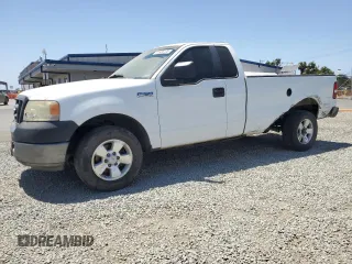 2005 Ford F-150 XL with VIN 1FTRF12255NB53669, listed as a Copart auction lot 61636135 with 156,562 mi miles and Salvage title. Bid and sale history available at DreamBid. Image 1.