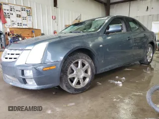 2006 Cadillac STS with VIN 1G6DW677260179448, listed as a Copart auction lot 37053704 with 0 mi miles and Salvage Title. Bid and sale history available at carsss.com. Image 1.