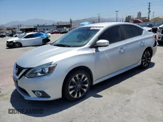 2017 Nissan Sentra S with VIN 3N1AB7AP2HY246474, listed as a Copart auction lot 60078155 with 126,524 mi miles and Salvage title. Bid and sale history available at DreamBid. Image 1.