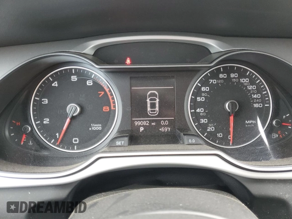 2015 Audi A4 Premium с VIN WAUBFAFL7FN043869, выставлен на аукционе Copart как лот 49433994 с пробегом 99 082 миль миль и Списание • Salvage title. История ставок и продаж доступна на DreamBid. Изображение 9.