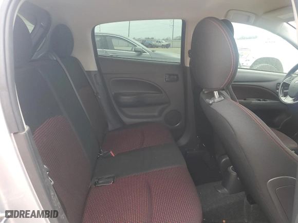 2024 Mitsubishi Mirage Black Edition with VIN ML32AWHJ3RH004647, listed as a Copart auction lot 47474325 with 30,252 mi miles and Salvage Title. Bid and sale history available at carsss.com. Image 10.