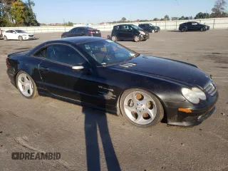 2004 Mercedes-Benz SL 55/63 AMG with VIN WDBSK74FX4F076076, listed as a Copart auction lot 77790544 with Not provided miles and Clean title. Bid and sale history available at DreamBid. Image 4.