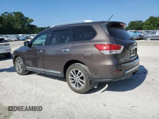 2016 Nissan Pathfinder SL with VIN 5N1AR2MN8GC652137, listed as a Copart auction lot 53731415 with 105,198 mi miles and Salvage title. Bid and sale history available at DreamBid. Image 2.