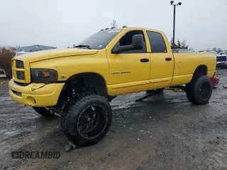 2005 Dodge Ram 3500 SLT with VIN 3D7LS38C45G760125, listed as a Copart auction lot 84136424 with 214,874 mi miles and Salvage Title. Bid and sale history available at carsss.com. Image 1.