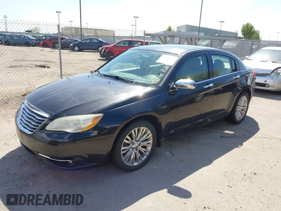 2011 Chrysler 200 Limited with VIN 1C3BC2FG5BN504473, listed as a IAAI auction lot 42149762 with 146,391 mi miles. Bid and sale history available at carsss.com. Image 2.
