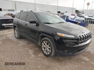 2018 Jeep Cherokee Latitude Plus with VIN 1C4PJLLX3JD503568, listed as a IAAI auction lot 41806496 with 166,224 mi miles. Bid and sale history available at carsss.com. Image 1.