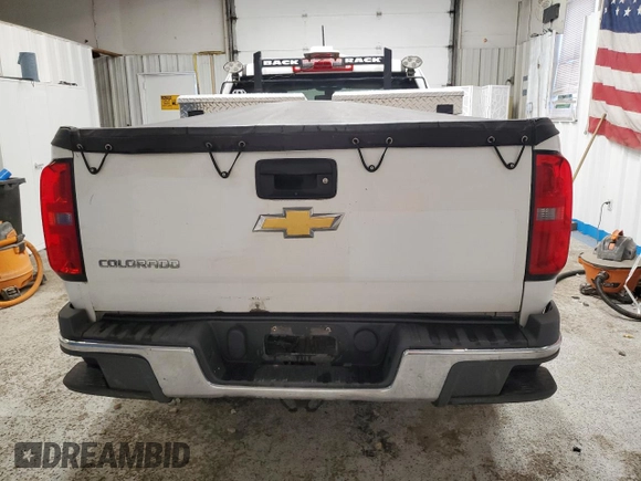 2018 Chevrolet Colorado 4WD Work Truck with VIN 1GCHTBEA6J1226188, listed as a Copart auction lot 62875145 with 131,386 mi miles and Clean title. Bid and sale history available at DreamBid. Image 6.
