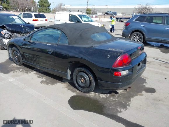 2001 Mitsubishi Eclipse GT with VIN 4A3AE85H61E129879, listed as a IAAI auction lot 41619874 with 132,493 mi miles. Bid and sale history available at carsss.com. Image 3.