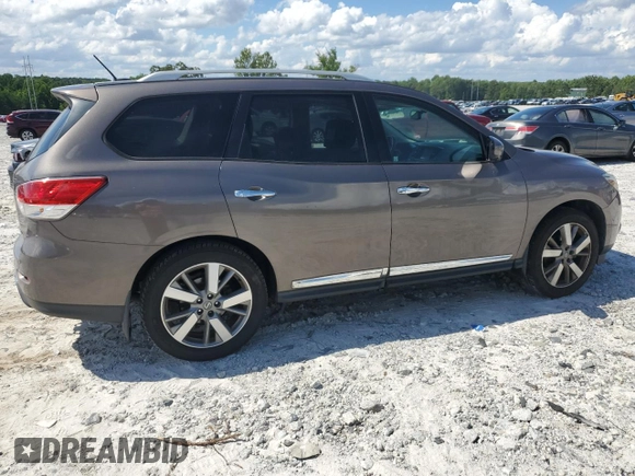 2014 Nissan Pathfinder SL with VIN 5N1AR2MN9EC679294, listed as a Copart auction lot 61343845 with 129,875 mi miles and Clean title. Bid and sale history available at DreamBid. Image 3.