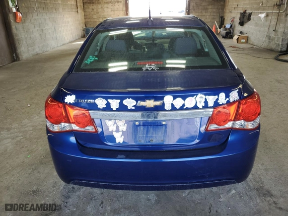 2013 Chevrolet Cruze LS with VIN 1G1PA5SG8D7274491, listed as a Copart auction lot 49225945 with 44,407 mi miles and Salvage Title. Bid and sale history available at carsss.com. Image 6.