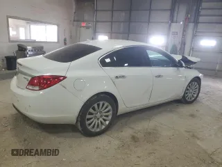 2011 Buick Regal CXL RL5 with VIN W04GT5GC4B1013425, listed as a Copart auction lot 81130654 with 134,166 mi miles and Salvage Title. Bid and sale history available at DreamBid. Image 3.