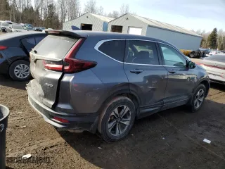 2020 Honda CR-V LX with VIN 2HKRW2H29LH240131, listed as a Copart auction lot 48787925 with 81,415 mi miles and Salvage Title. Bid and sale history available at carsss.com. Image 3.