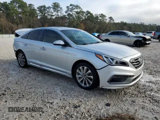 2017 Hyundai Sonata Sport with VIN 5NPE34AF0HH518213, listed as a Copart auction lot 85695044 with 121,507 mi miles and Clean Title. Bid and sale history available at DreamBid. Image 4.