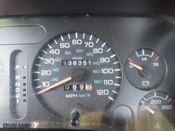 1996 Dodge Ram 1500 with VIN 3B7HC13Y3TG157426, listed as a IAAI auction lot 42007340 with 138,351 mi miles. Bid and sale history available at carsss.com. Image 7.