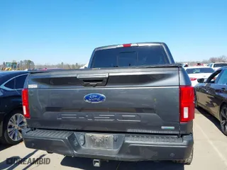 2018 Ford F-150 XL with VIN 1FTEW1EG6JFE55921, listed as a IAAI auction lot 41650184 with 95,712 mi miles. Bid and sale history available at carsss.com. Image 16.