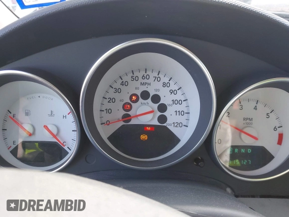 2007 Dodge Caliber SXT with VIN 1B3HB48B67D238157, listed as a IAAI auction lot 41935586 with 115,127 mi miles and . Bid and sale history available at DreamBid. Image 7.