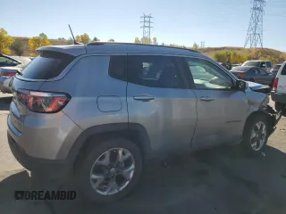 2020 Jeep Compass Limited with VIN 3C4NJDCB5LT233323, listed as a Copart auction lot 75712774 with 78,933 mi miles and Salvage Title. Bid and sale history available at carsss.com. Image 3.